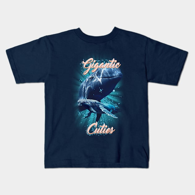 Gigantic Cuties Kids T-Shirt by coxemy